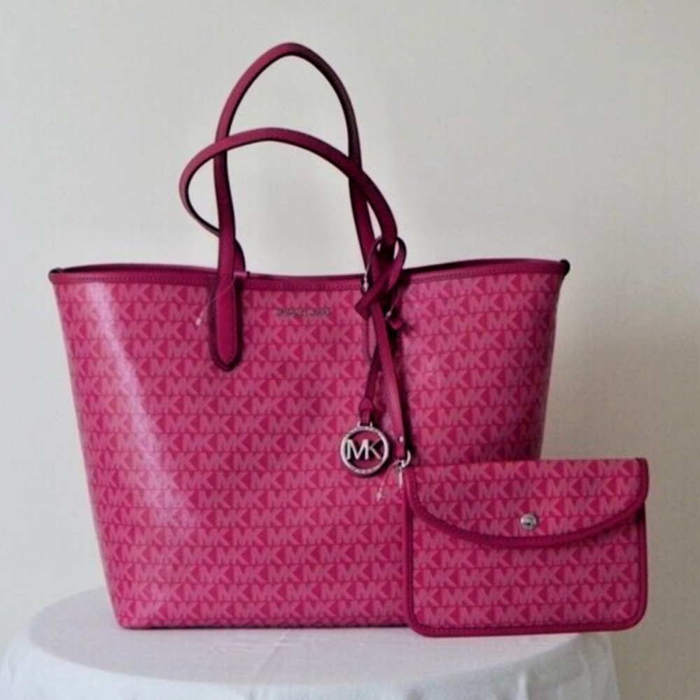 Michael Kors Pink Tote Bag
